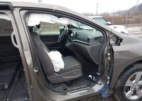 2019 Honda Odyssey Ex-L из США, поврежденный, VIN 5FNRL6H74KB092544